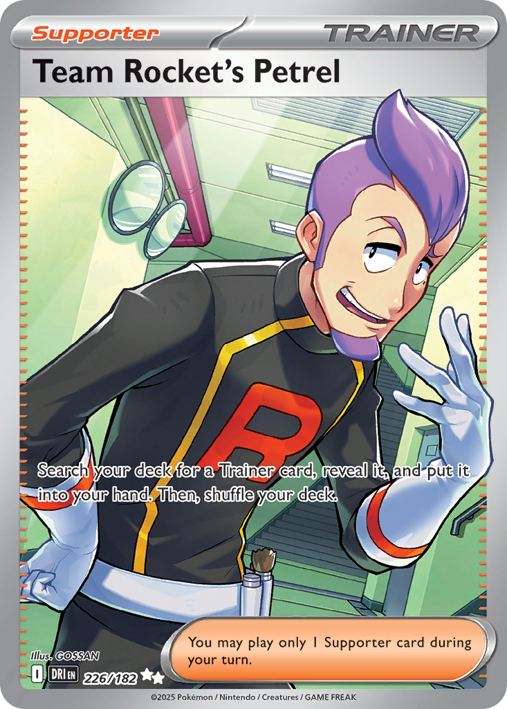 Team Rocket's Petrel - Destined Rivals - 226/182 - Holofoil
