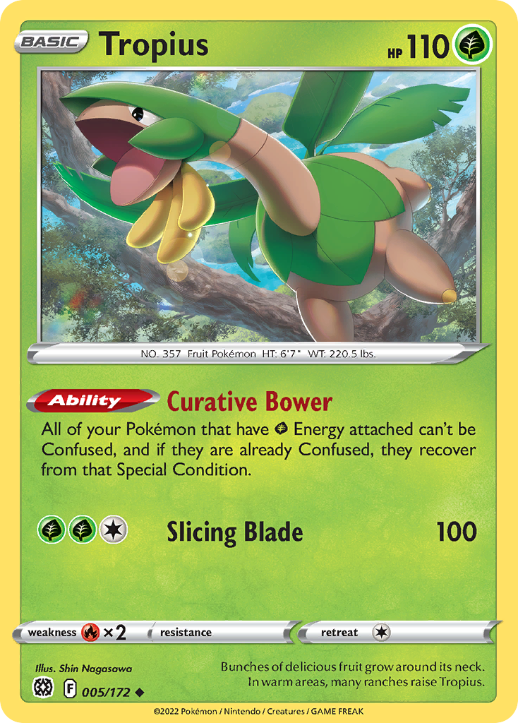 Tropius - Brilliant Stars - 005/172
