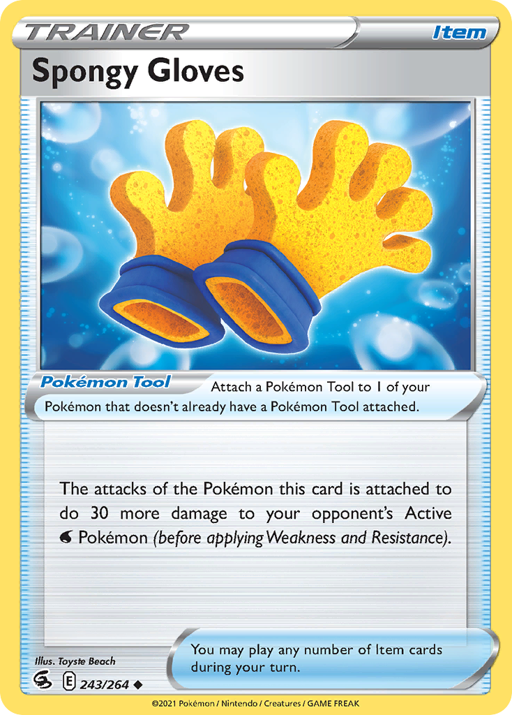 Spongy Gloves - Fusion Strike - 243/264