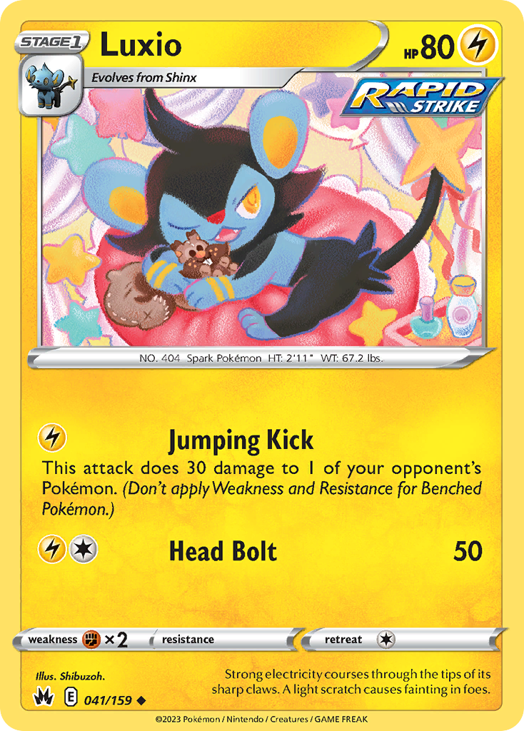 Luxio - Crown Zenith - 041/159