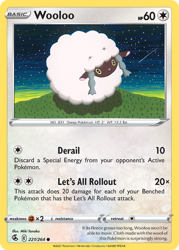 Wooloo - Fusion Strike - 221/264