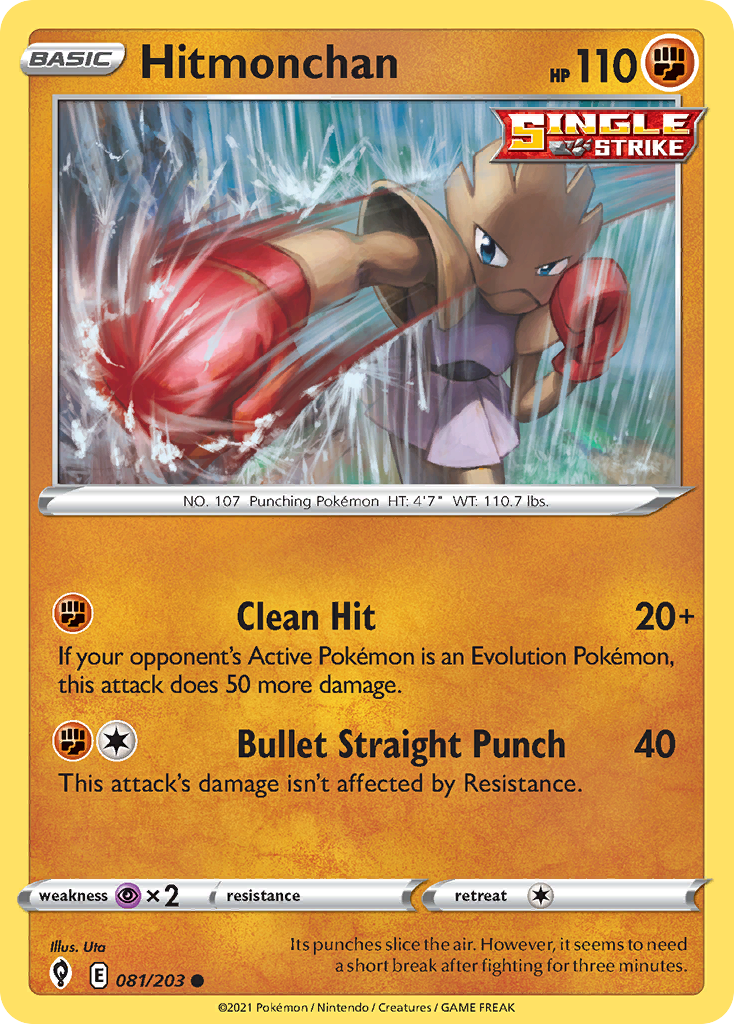 Hitmonchan - Evolving Skies - 081/203