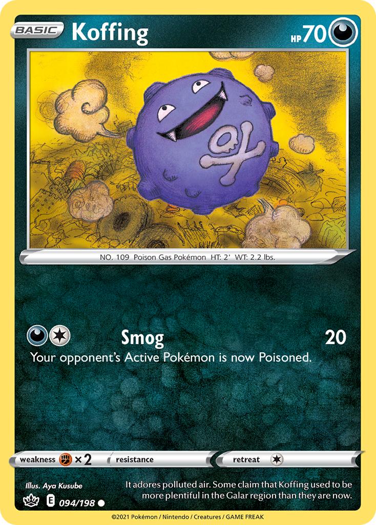 Koffing - Chilling Reign - 094/198
