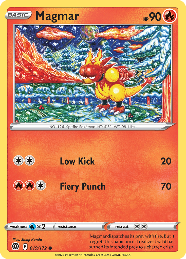 Magmar - Brilliant Stars - 019/172