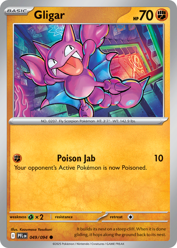 Gligar - Phantasmal Flames - 049/094