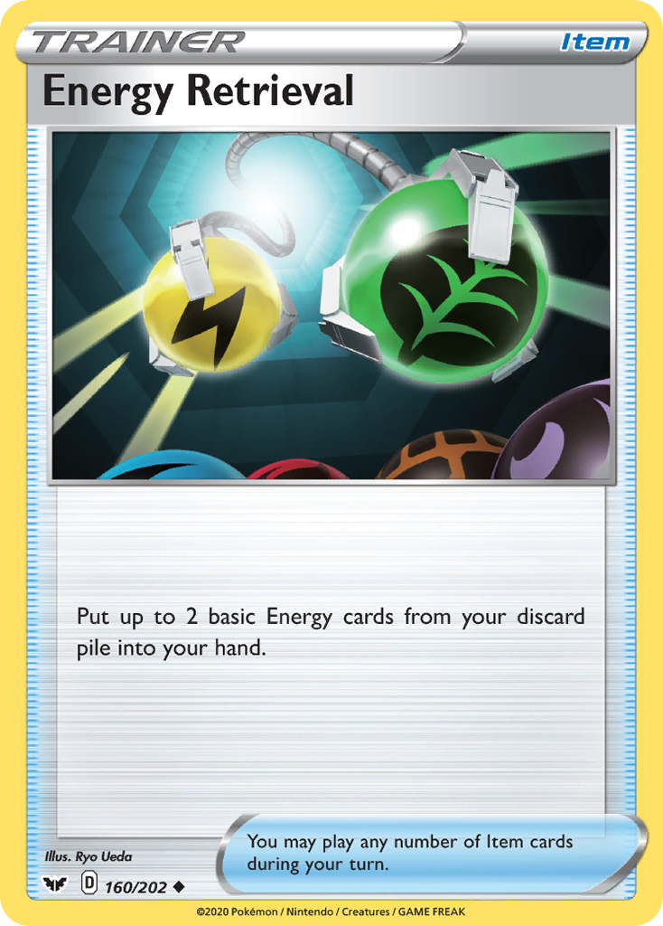 Energy Retrieval - Sword & Shield - 160/202