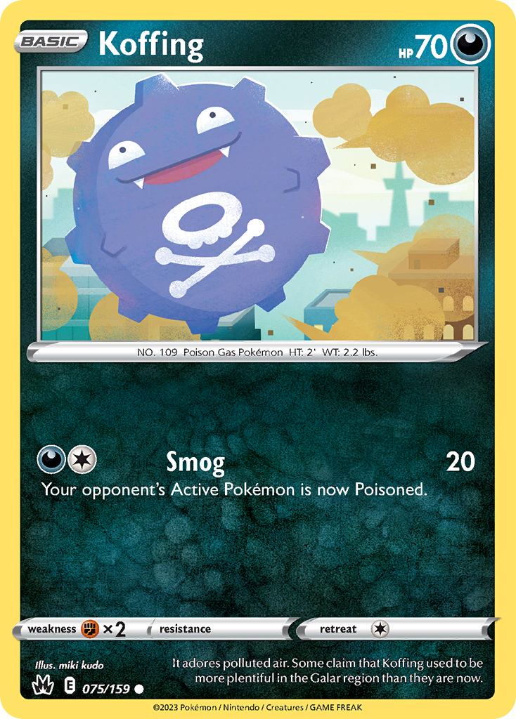 Koffing - Crown Zenith - 075/159