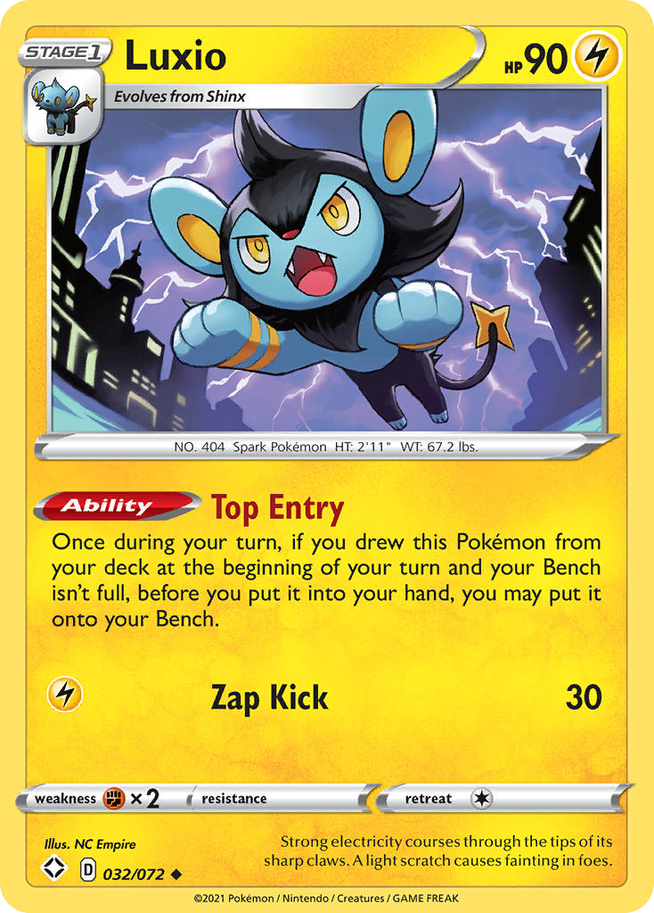 Luxio - Shining Fates - 032/072