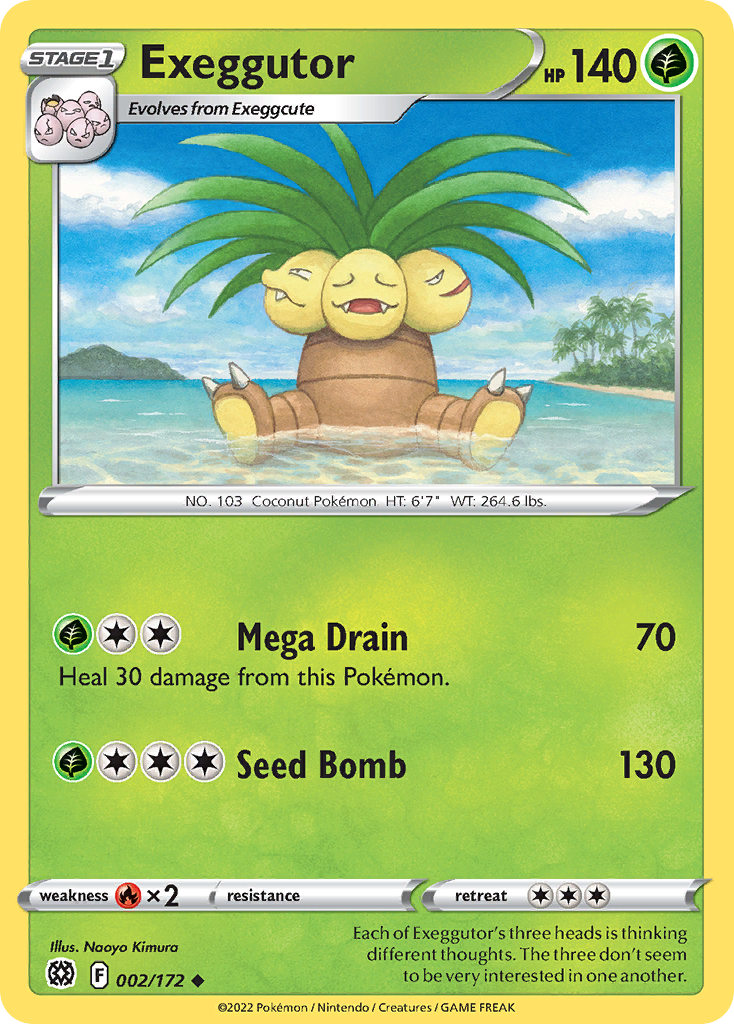 Exeggutor - Brilliant Stars - 002/172