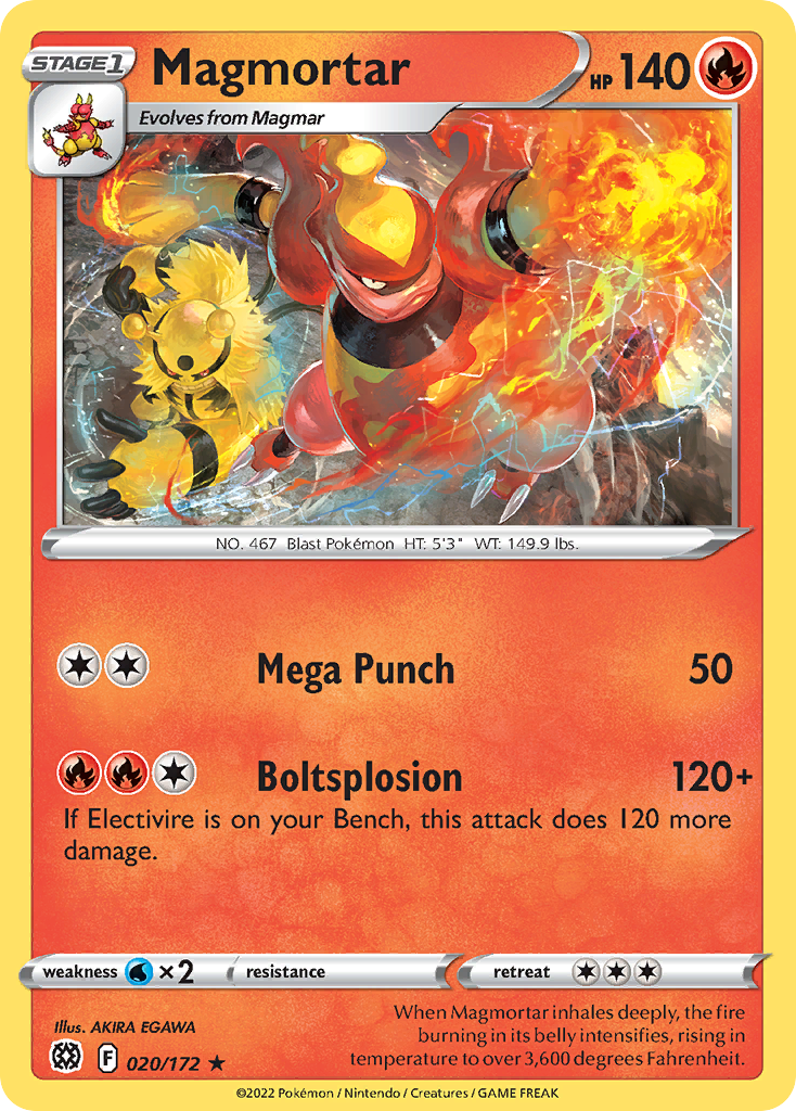 Magmortar - Brilliant Stars - 020/172