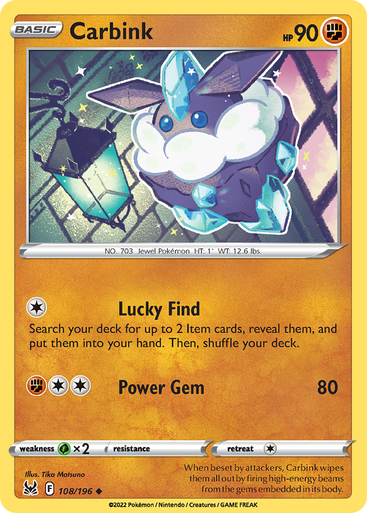 Carbink - Lost Origin - 108/196