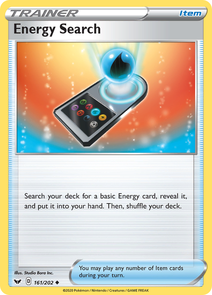 Energy Search - Sword & Shield - 161/202