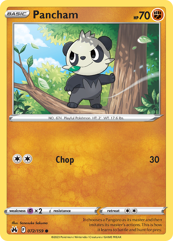 Pancham - Crown Zenith - 072/159