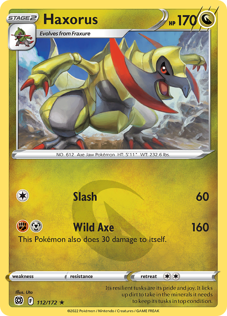 Haxorus - Brilliant Stars - 112/172