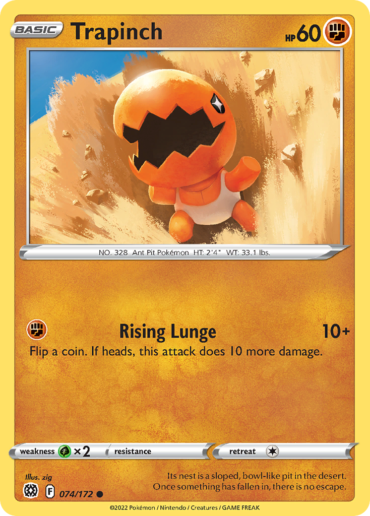 Trapinch - Brilliant Stars - 074/172