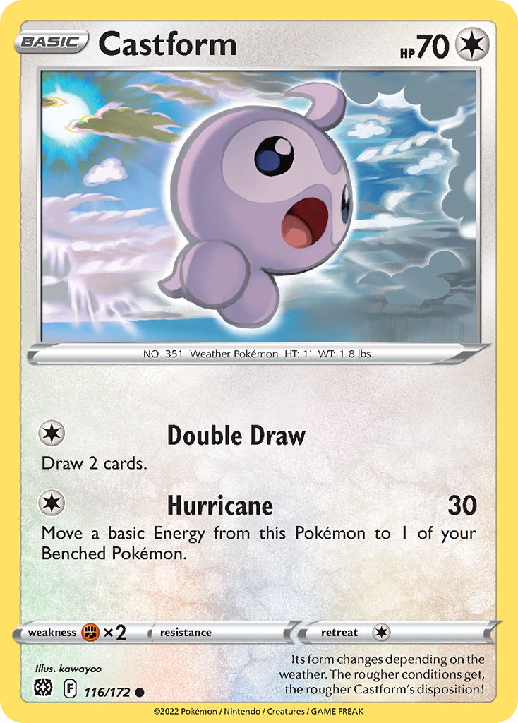 Castform - Brilliant Stars - 116/172