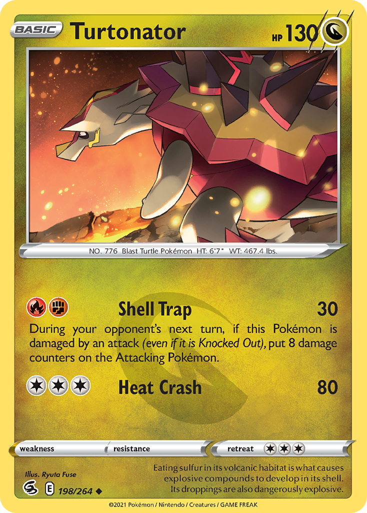 Turtonator - Fusion Strike - 198/264