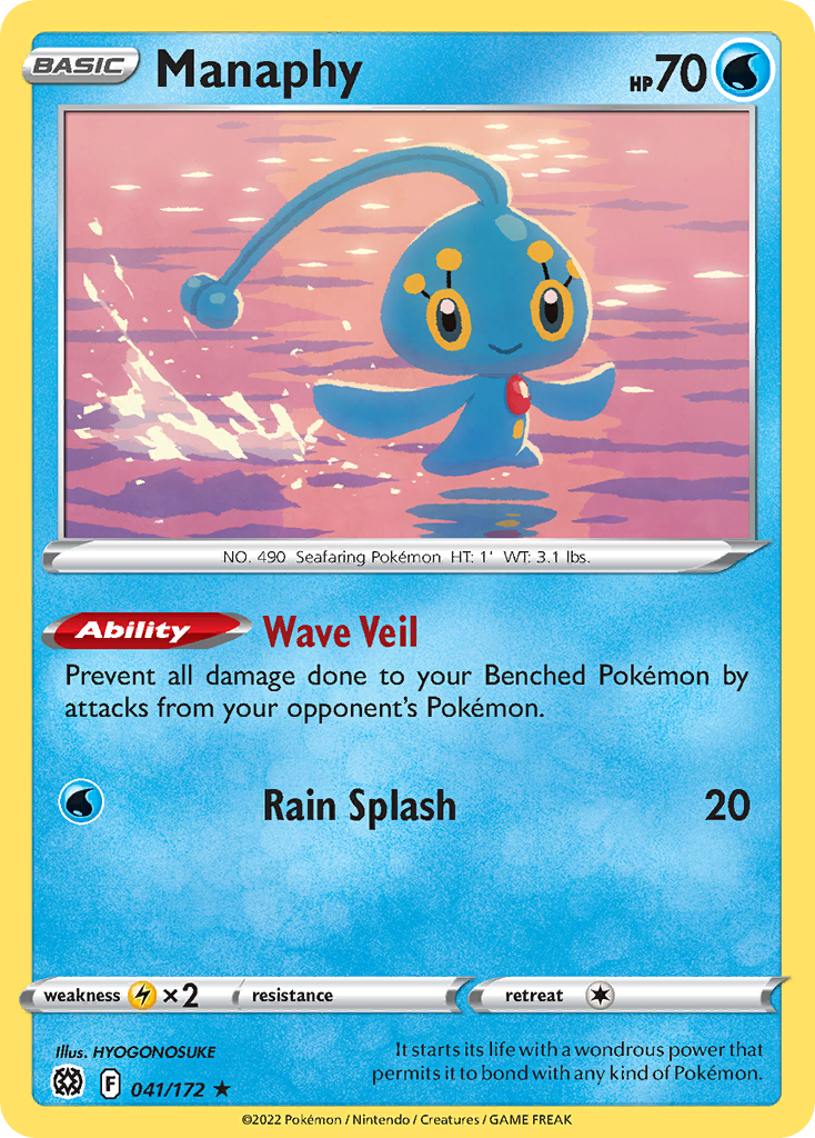 Manaphy - Brilliant Stars - 041/172