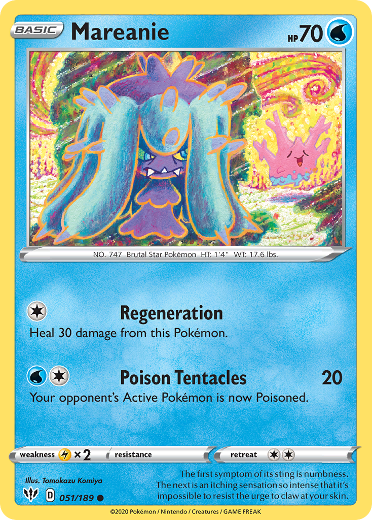 Mareanie - Darkness Ablaze - 051/189