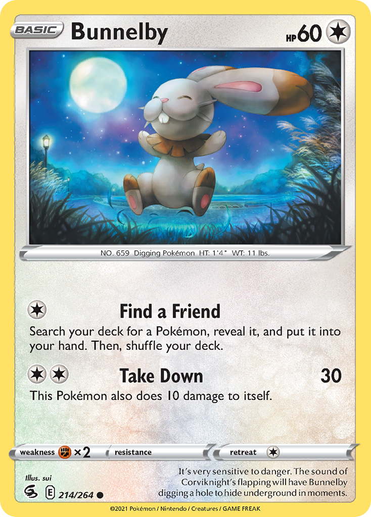 Bunnelby - Fusion Strike - 214/264