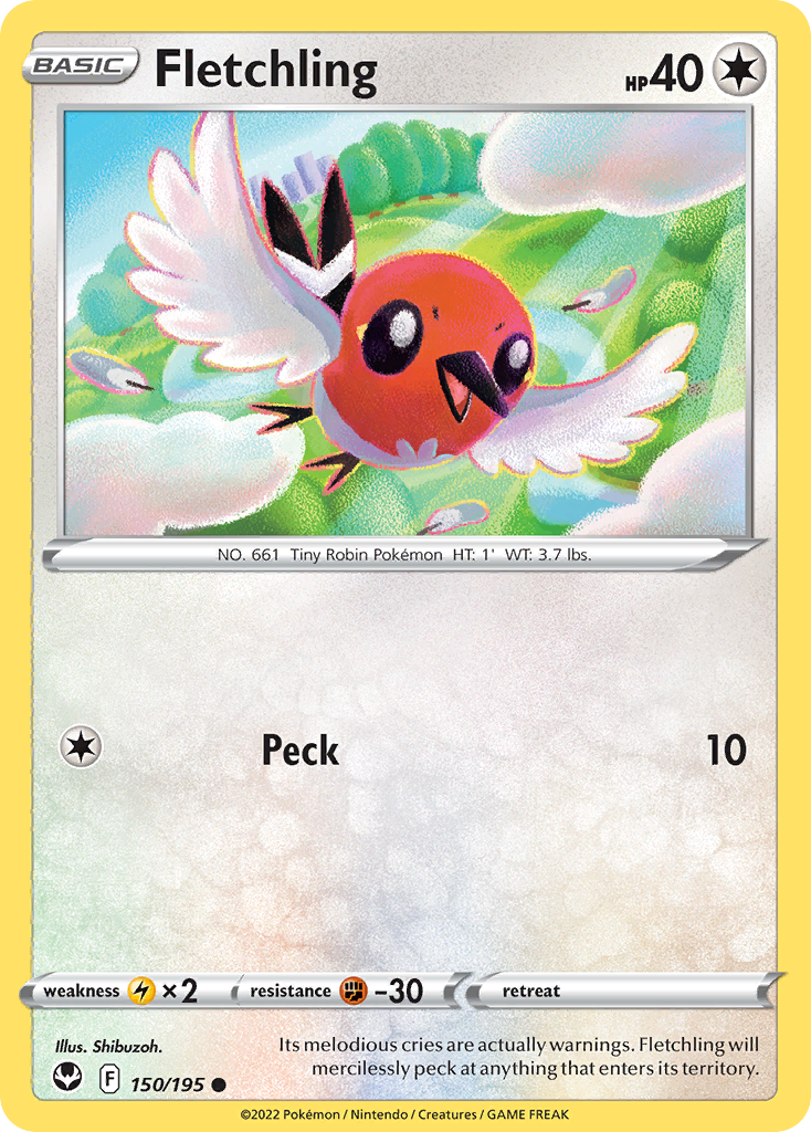Fletchling - Silver Tempest - 150/195