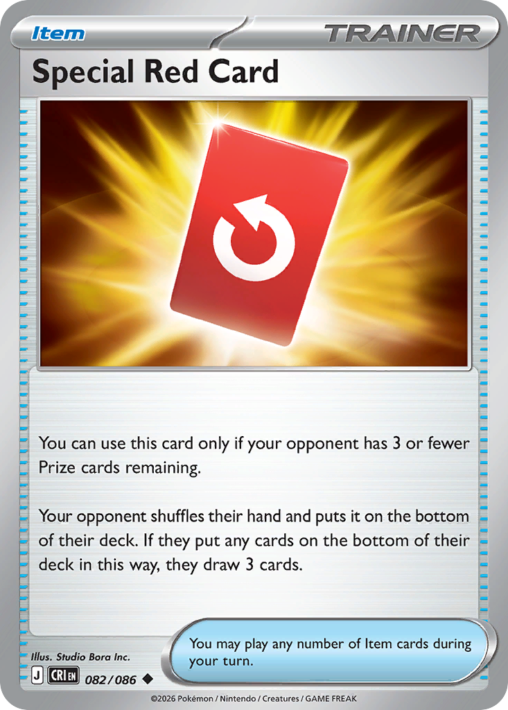 Special Red Card - Chaos Rising - 082/086