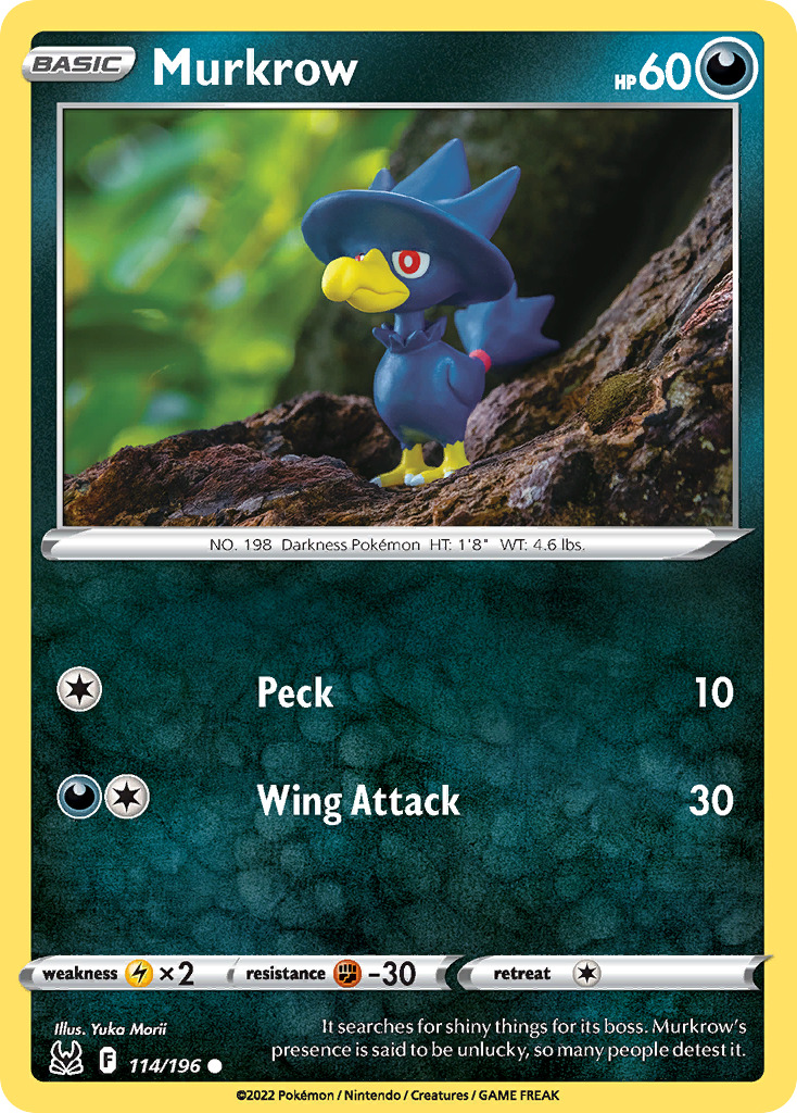 Murkrow - Lost Origin - 114/196
