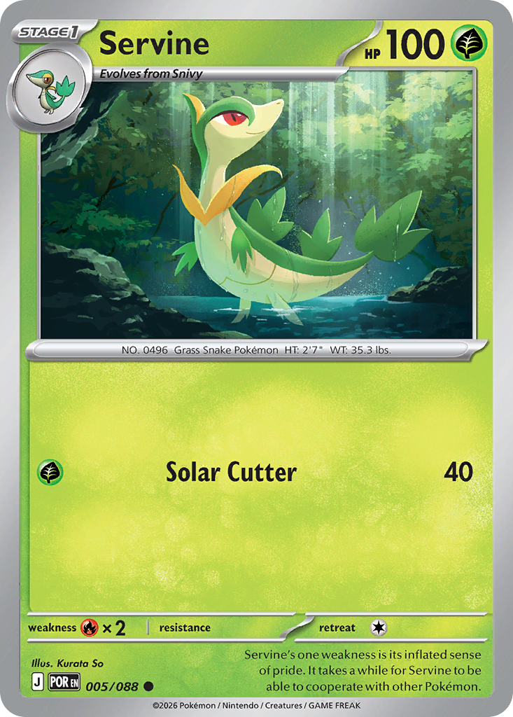 Servine - Perfect Order - 005/088 - Reverse Holofoil