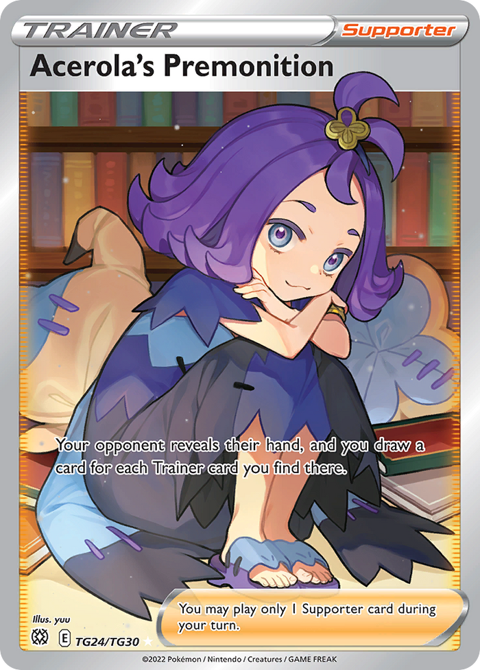 Acerola's Premonition - Brilliant Stars Trainer Gallery - TG24/TG30 - Holofoil