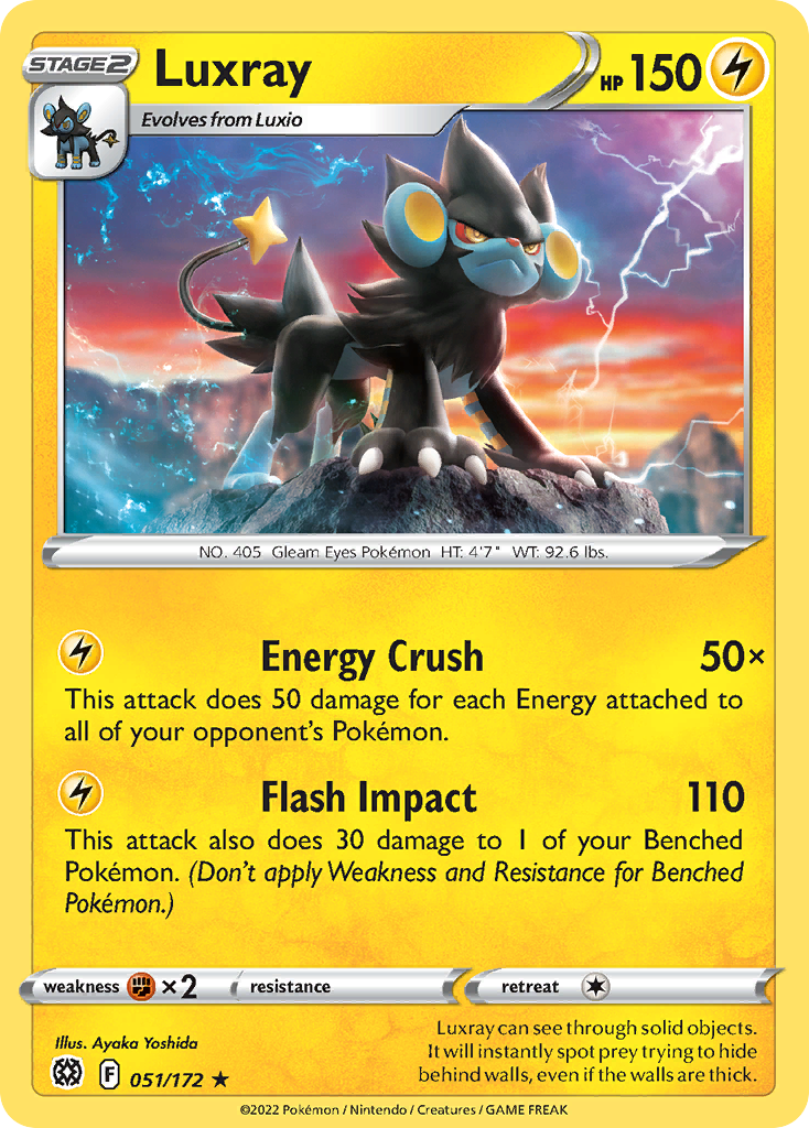 Luxray - Brilliant Stars - 051/172