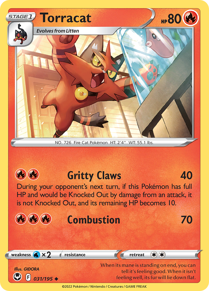 Torracat - Silver Tempest - 031/195