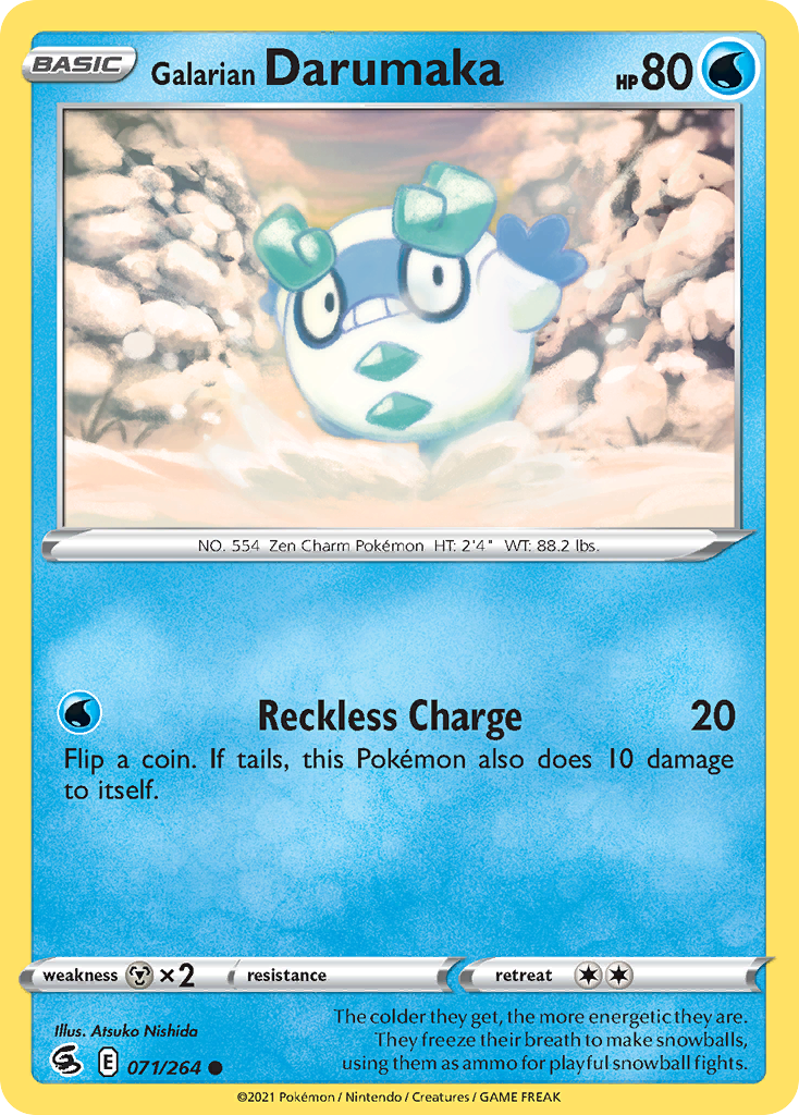 Galarian Darumaka - Fusion Strike - 071/264