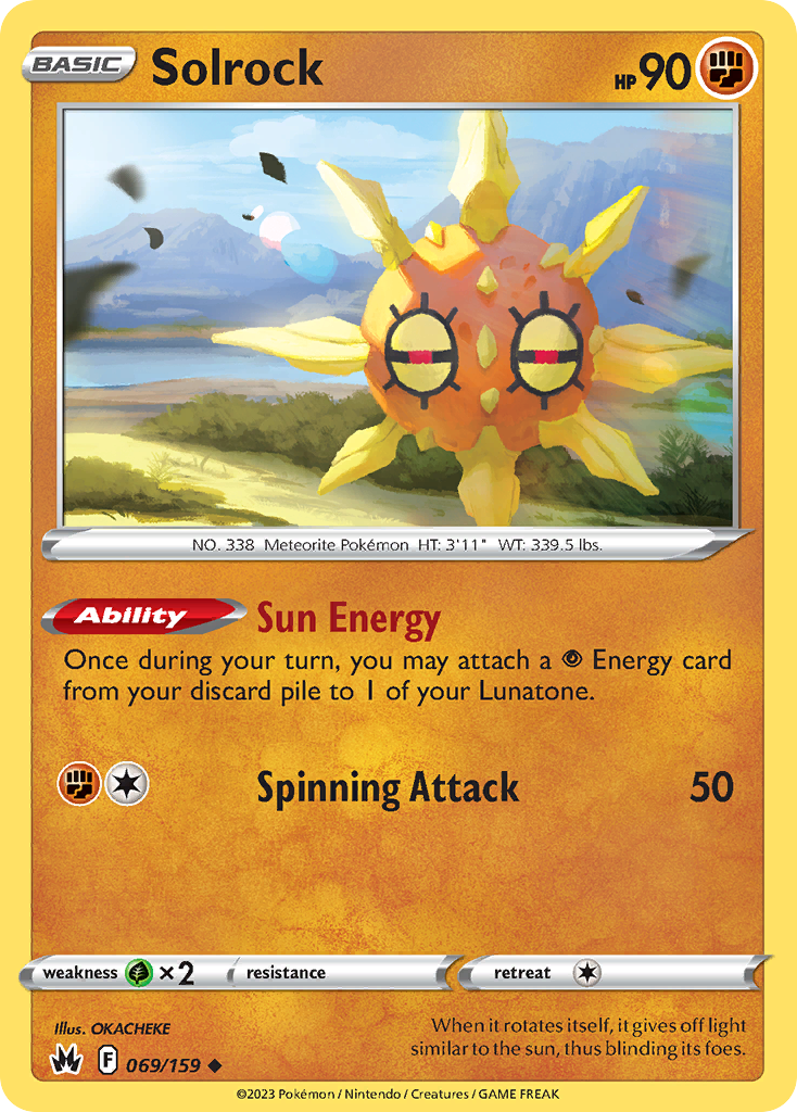 Solrock - Crown Zenith - 069/159