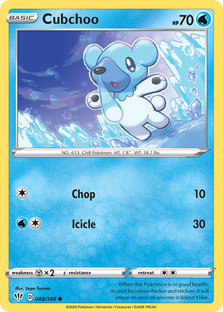 Cubchoo - Darkness Ablaze - 048/189