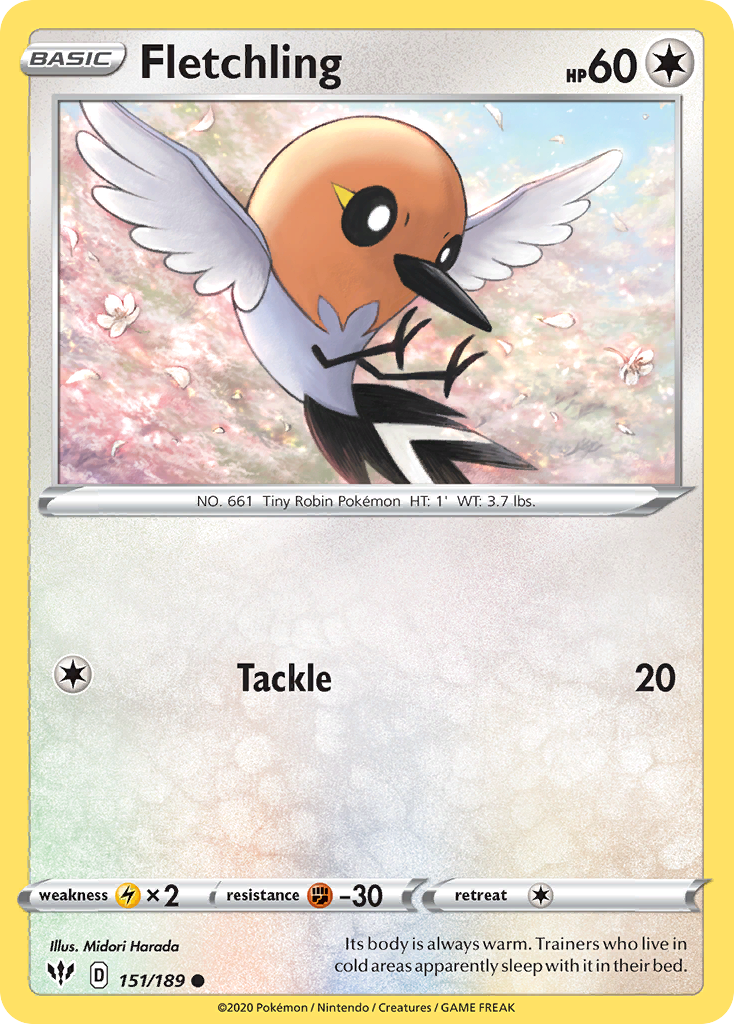 Fletchling - Darkness Ablaze - 151/189