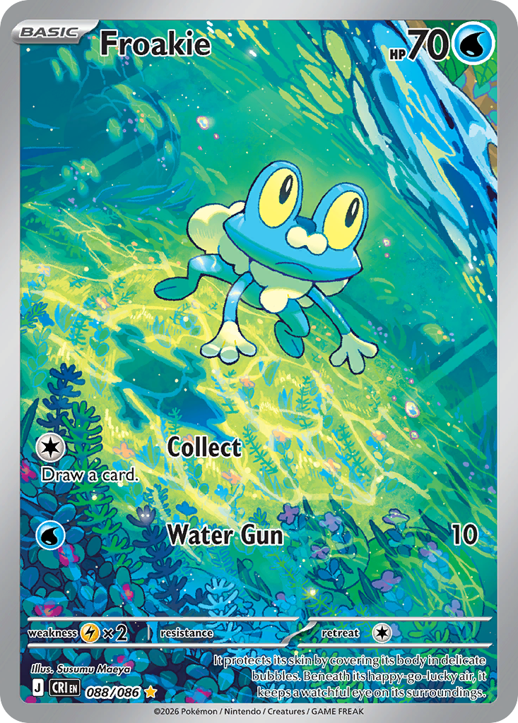 Froakie - Chaos Rising - 088/086 - Holofoil