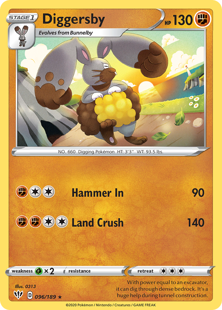 Diggersby - Darkness Ablaze - 096/189