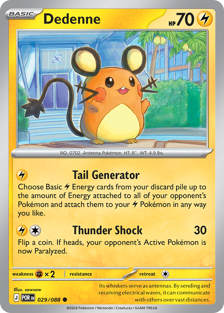 Dedenne - Perfect Order - 029/088