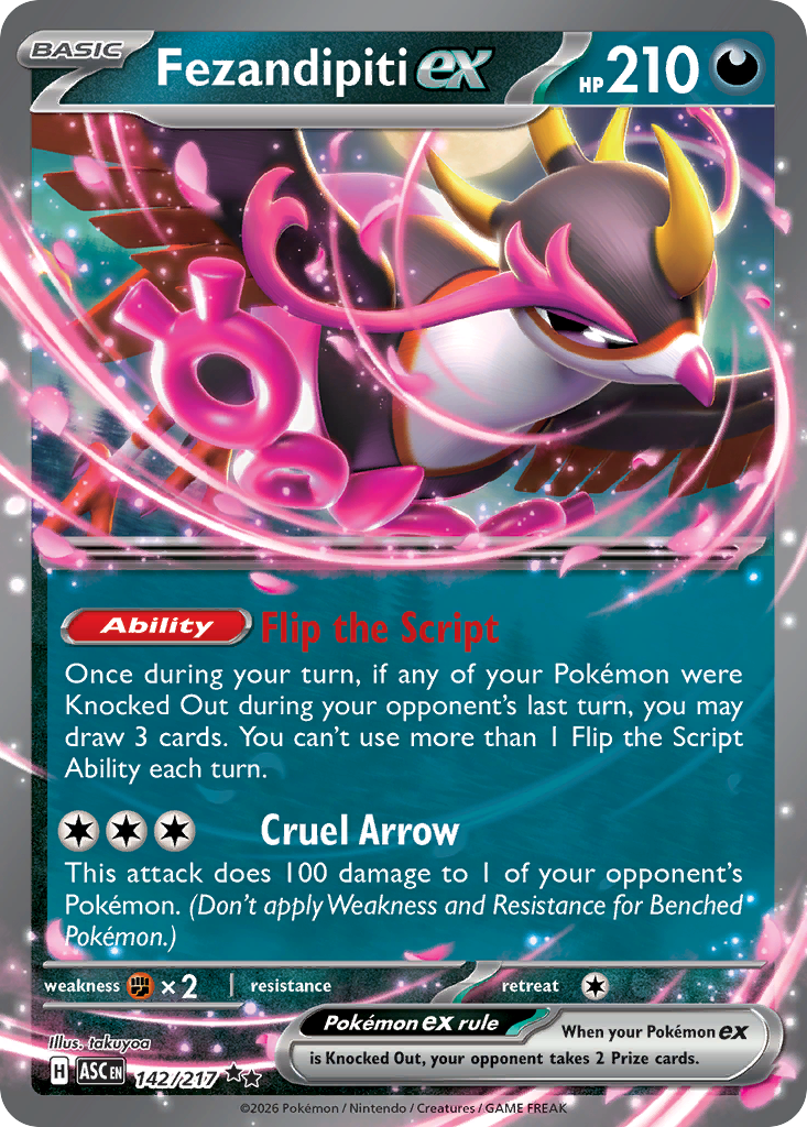Fezandipiti ex - Ascended Heroes - 142/217 - Holofoil