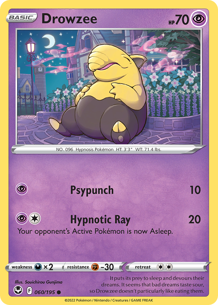 Drowzee - Silver Tempest - 060/195