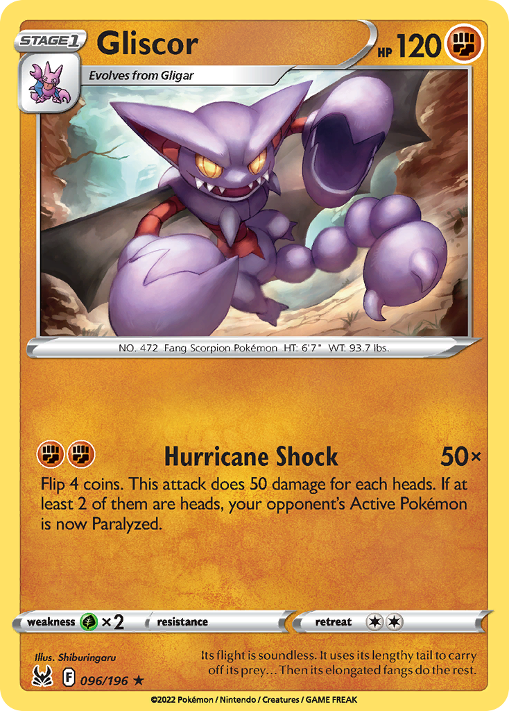 Gliscor - Lost Origin - 096/196