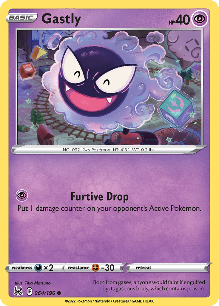Gastly - Lost Origin - 064/196