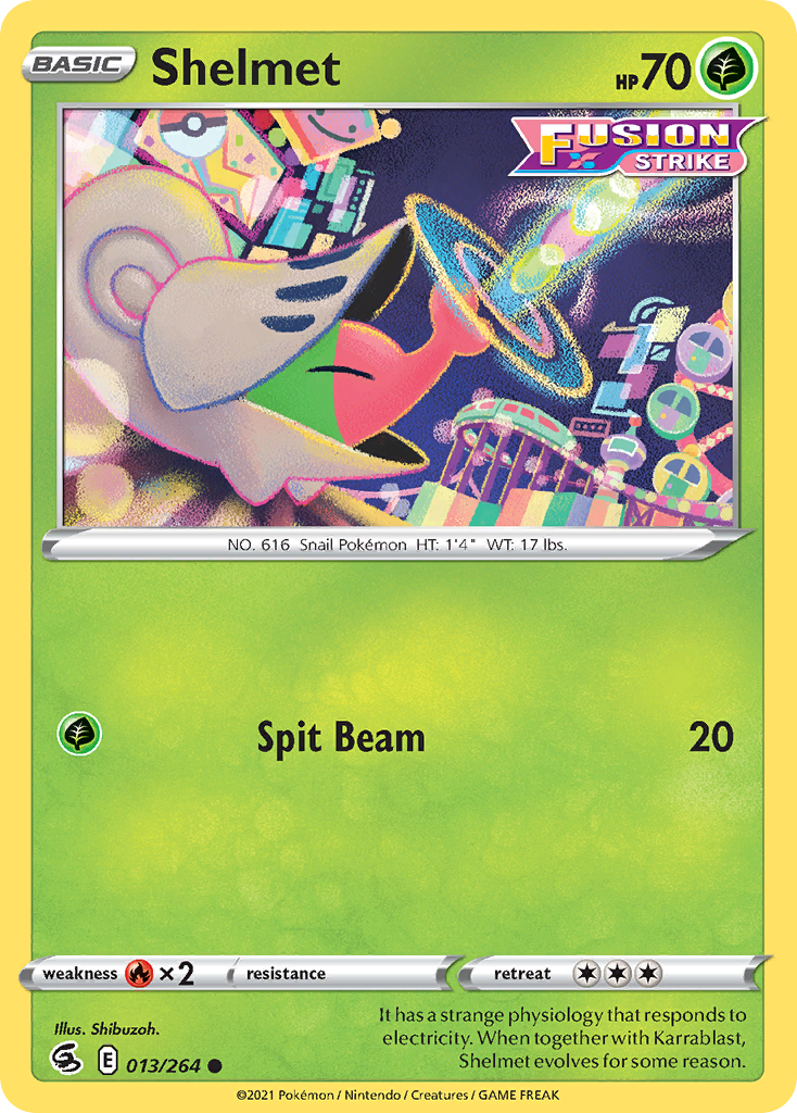 Shelmet - Fusion Strike - 013/264