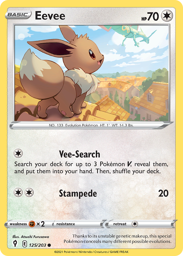 Eevee - Evolving Skies - 125/203
