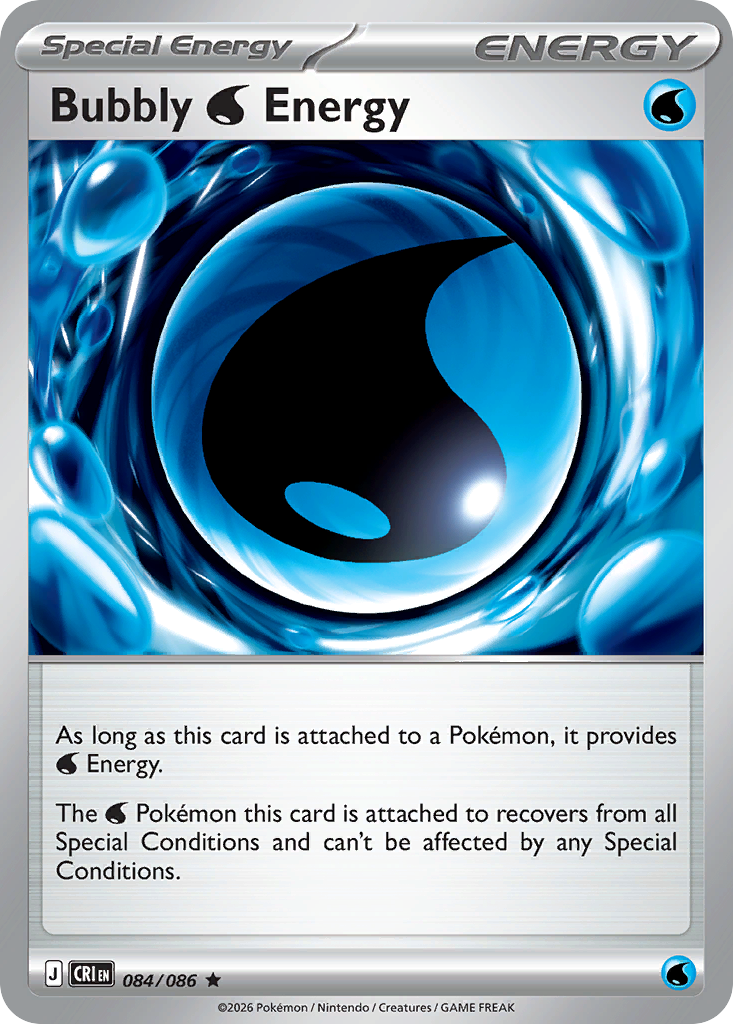 Bubbly Water Energy - Chaos Rising - 084/086 - Holofoil
