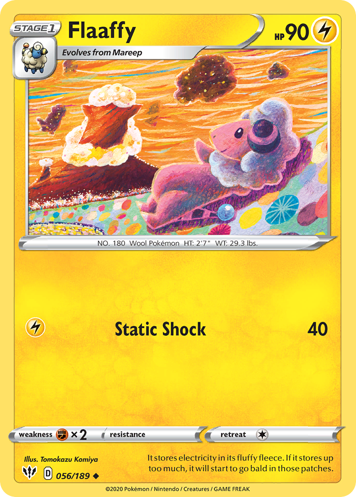 Flaaffy - Darkness Ablaze - 056/189