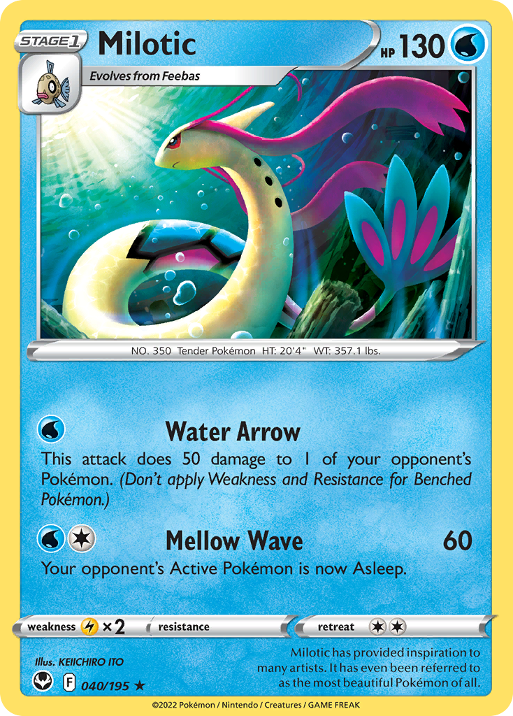 Milotic - Silver Tempest - 040/195