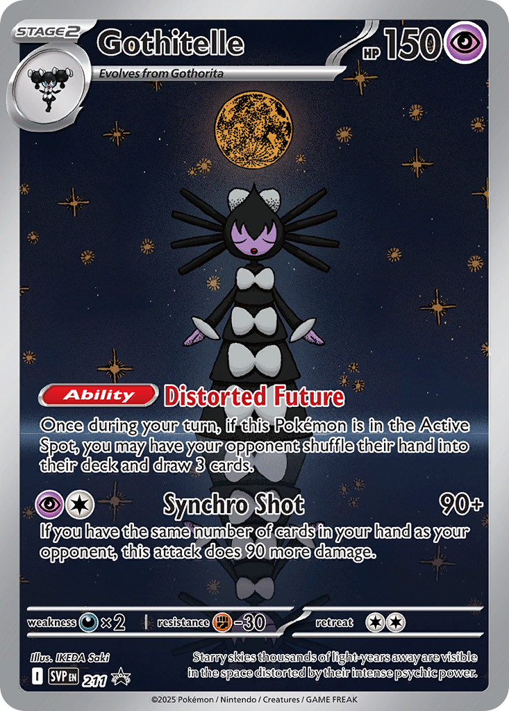 Gothitelle - Scarlet & Violet Black Star Promos - 211 - Holofoil