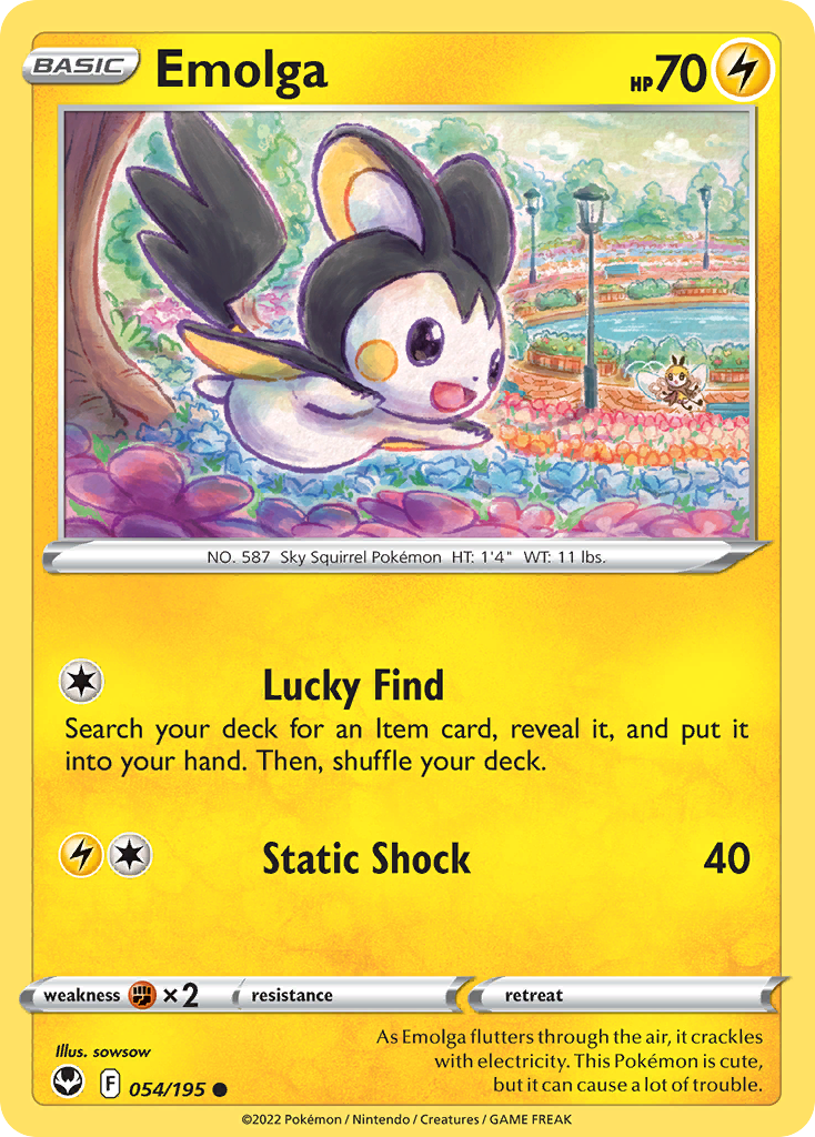 Emolga - Silver Tempest - 054/195