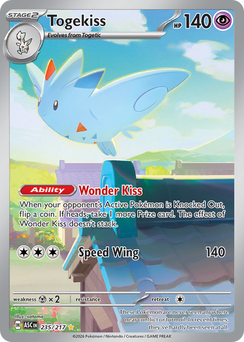 Togekiss - Ascended Heroes - 235/217 - Holofoil